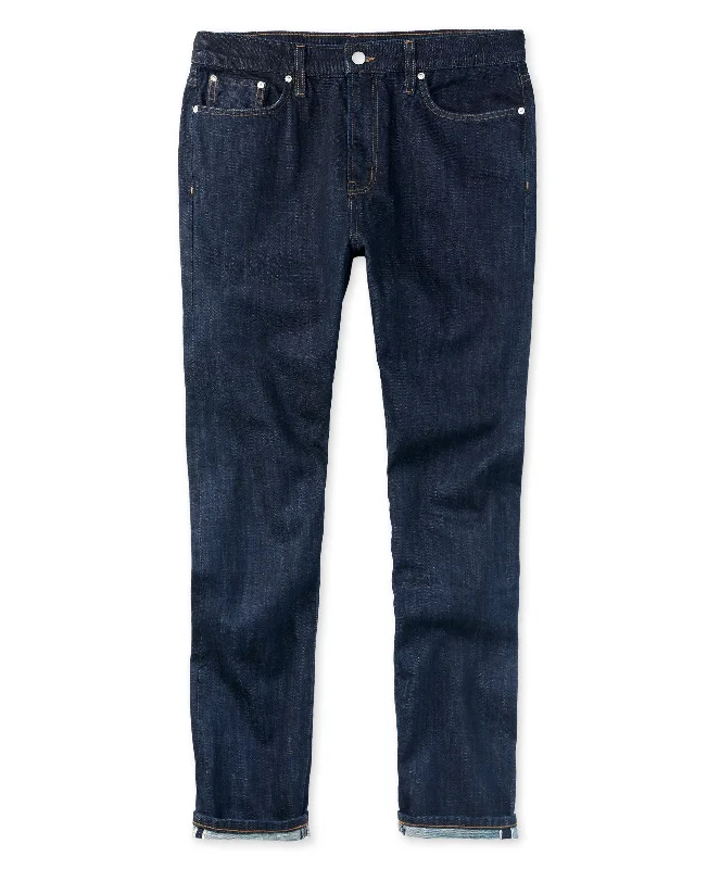 Stretch Pants-Drifter Tapered Fit: Selvedge - Outerworn