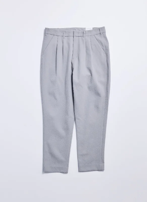 Monochrome Pants-Solotex Garbardine (Work) Ankle Length Relax Tapered Pants [P-10]