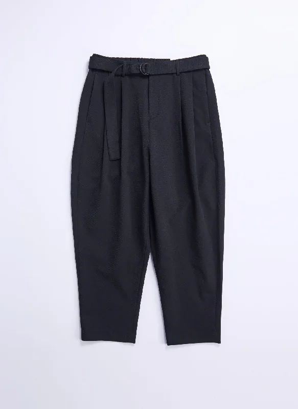 Retro Pants-Solotex Garbardine (Work) Wide Tapered Pants [P-12]